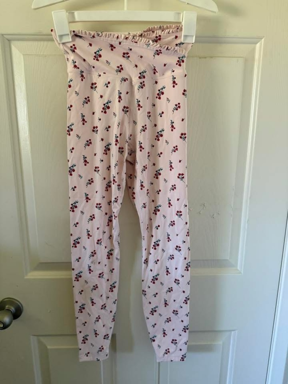 all in motion Light Pink Floral Leggings